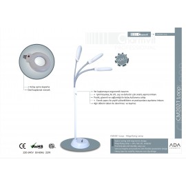 Loop - Fluorescent Light Magnifying Lamp Foot 004