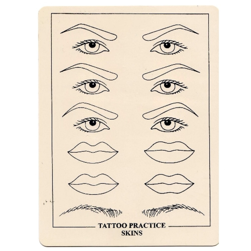 Permanent Makeup Practice Slicone 3