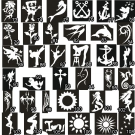 Simli Dövme Şablonları