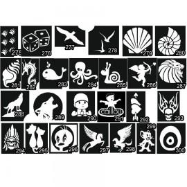 Simli Dövme Şablonları