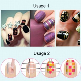 Nail Foils - BAND-SHAPED