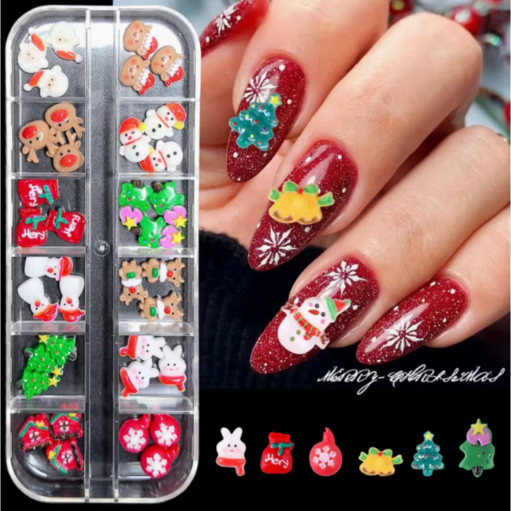 Nail charm 12 eye box